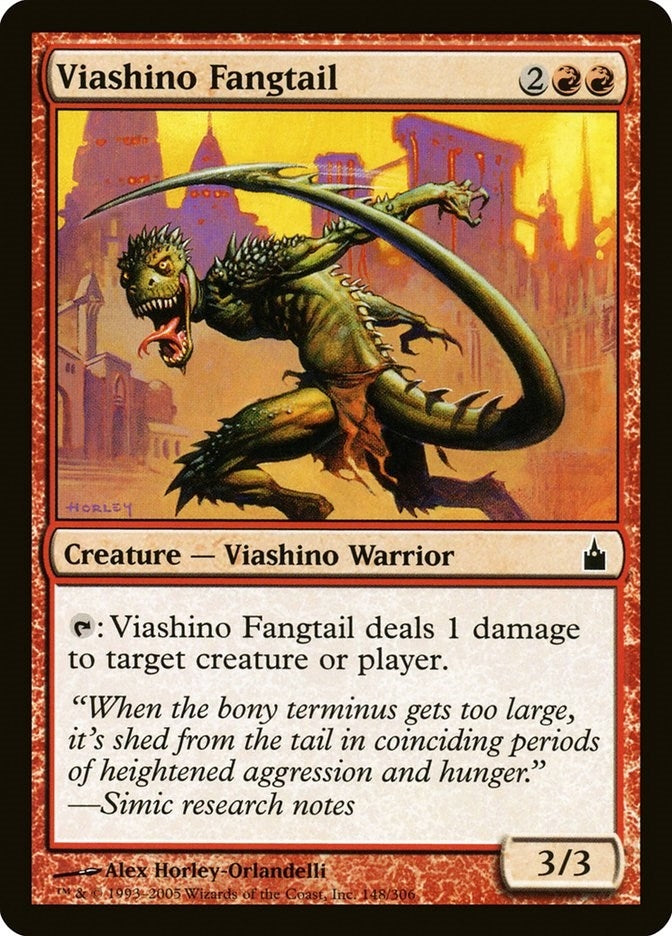 Image for Viashino Fangtail (148) (RAV) - Magic: The Gathering