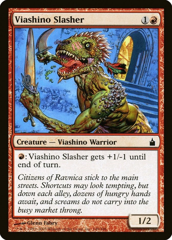 Image for Viashino Slasher (149) (RAV) - Magic: The Gathering