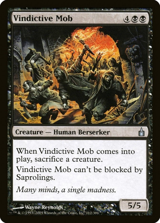 Image for Vindictive Mob (112) (RAV) - Magic: The Gathering