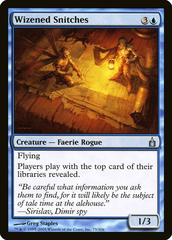 Image for Wizened Snitches (75) (RAV) - Magic: The Gathering