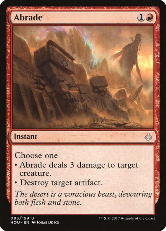 Image for Abrade (83) (HOU) - Magic: The Gathering
