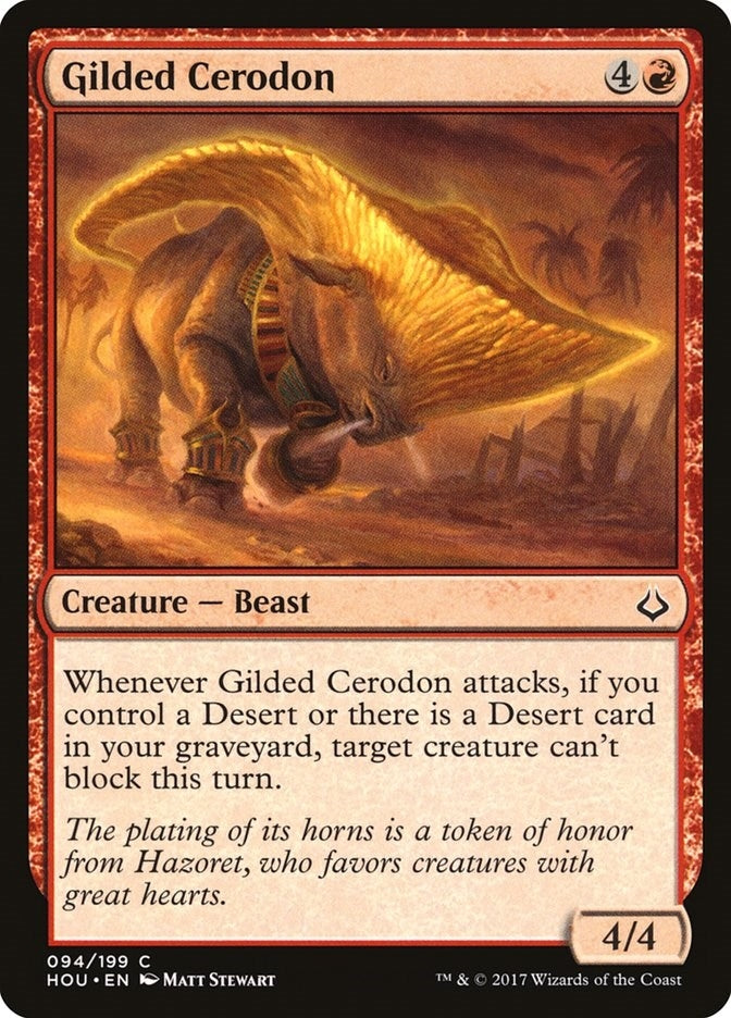 Image for Gilded Cerodon (94) (HOU) - Magic: The Gathering