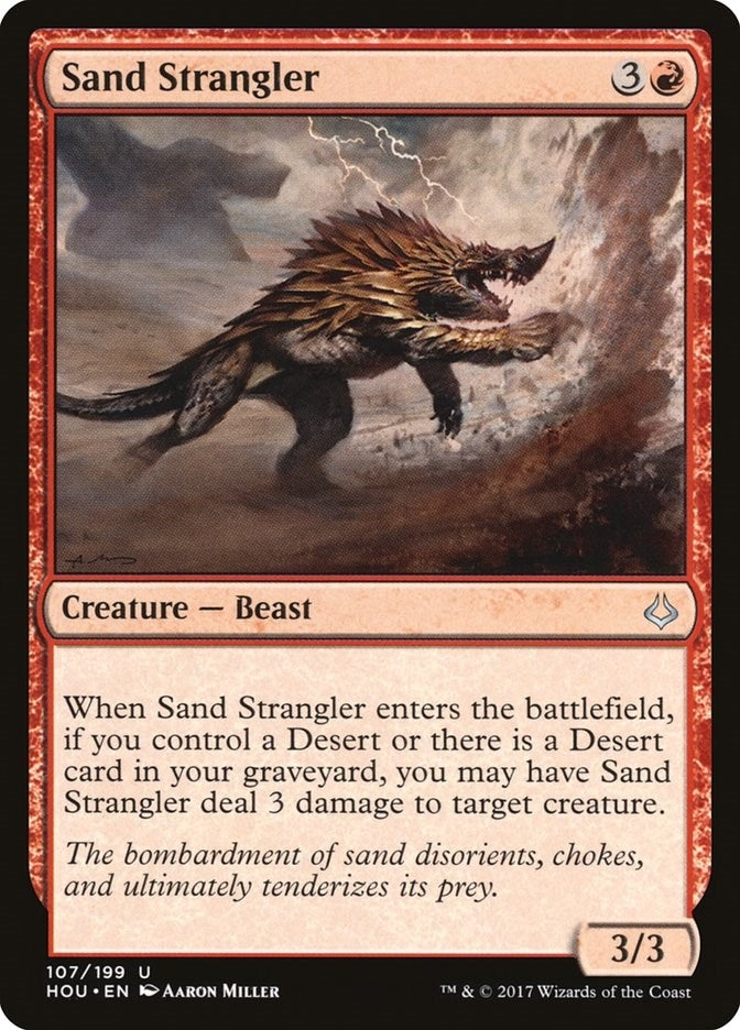 Image for Sand Strangler (107) (HOU) - Magic: The Gathering