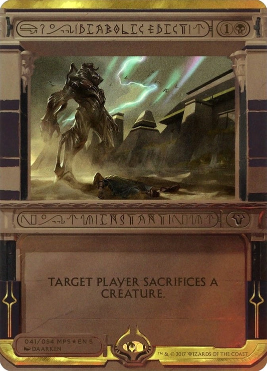 Image for Diabolic Edict (41) (MPS2) - Magic: The Gathering