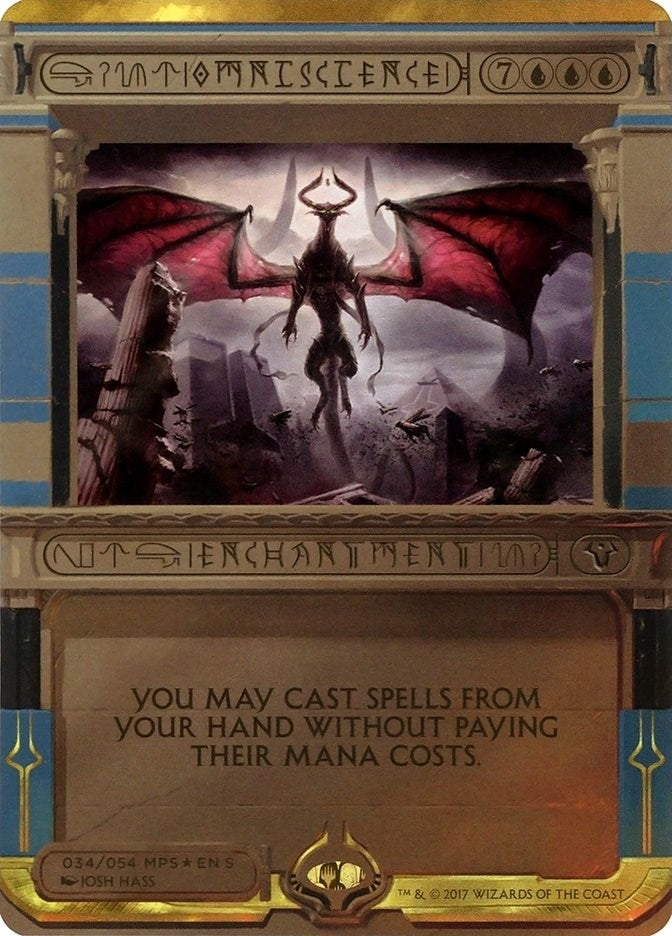 Image for Omniscience (34) (MPS2) - Magic: The Gathering