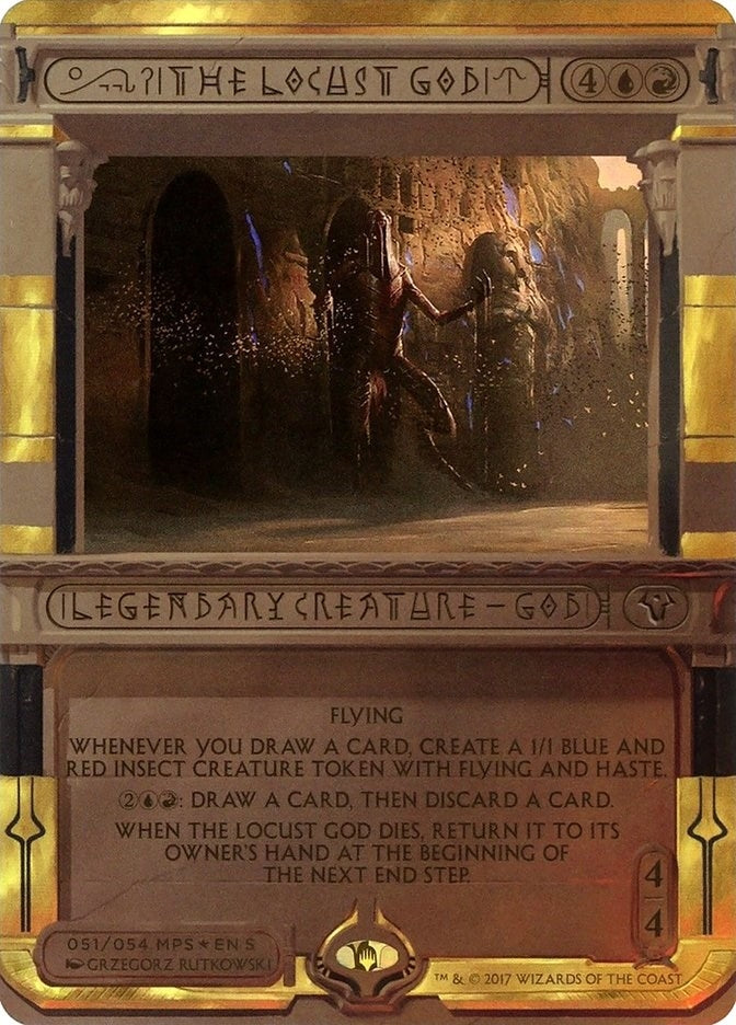 Image for The Locust God (51) (MPS2) - Magic: The Gathering