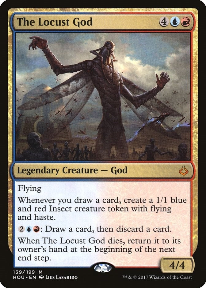 Image for The Locust God (139) (HOU) - Magic: The Gathering