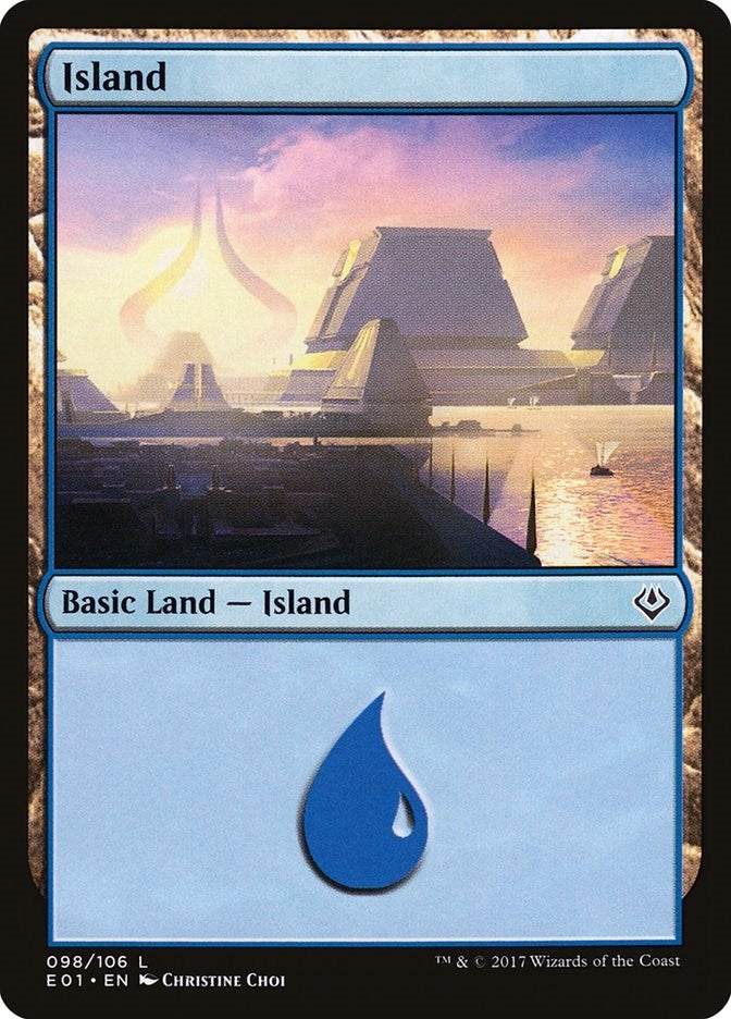 Image for Island (098) (98) (AC2) - Magic: The Gathering