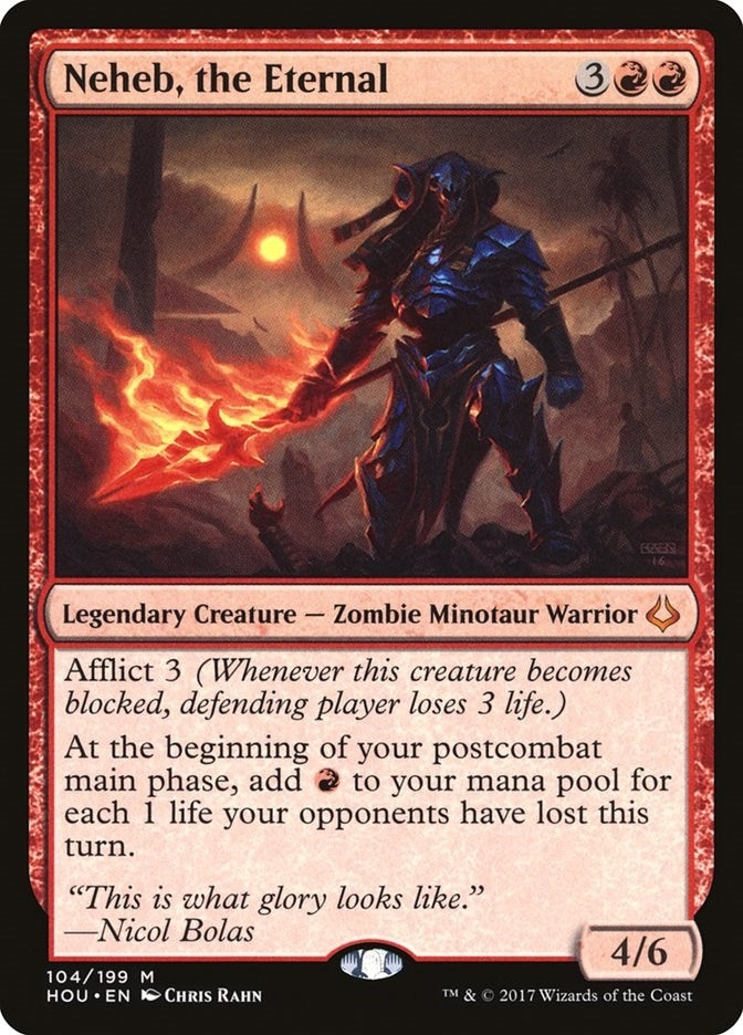 Image for Neheb, the Eternal (104) (HOU) - Magic: The Gathering