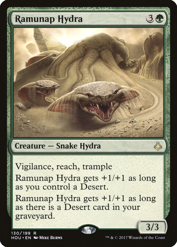 Image for Ramunap Hydra (130) (HOU) - Magic: The Gathering