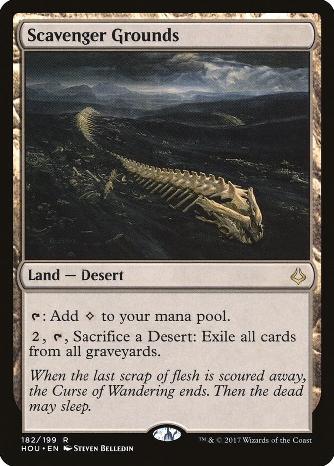 Image for Scavenger Grounds (182) (HOU) - Magic: The Gathering