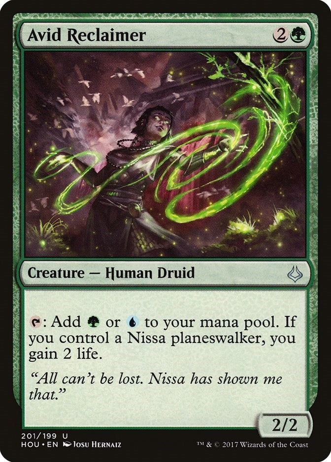 Image for Avid Reclaimer (201) (HOU) - Magic: The Gathering