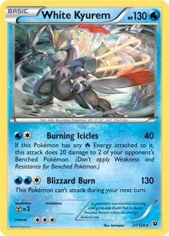 White Kyurem - 21/124 (XY Fates Collide) (021/124) (PR)