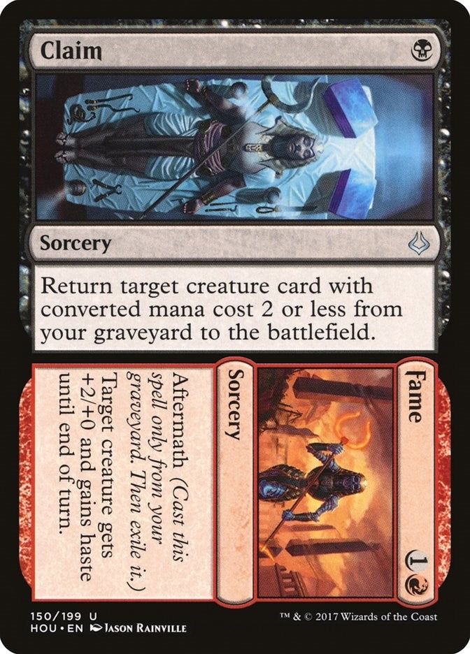 Image for Claim // Fame (150) (HOU) - Magic: The Gathering