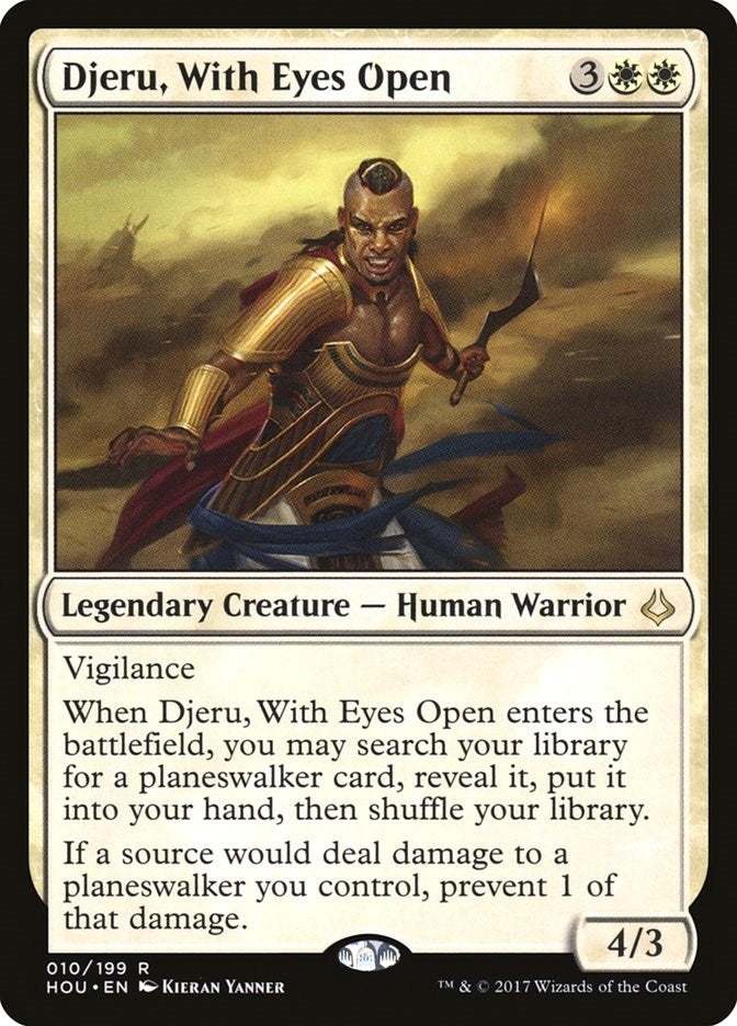 Image for Djeru, With Eyes Open (10) (HOU) - Magic: The Gathering