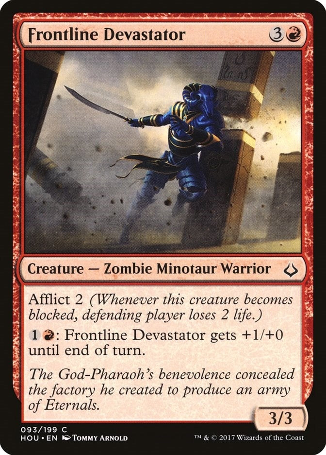 Image for Frontline Devastator (93) (HOU) - Magic: The Gathering