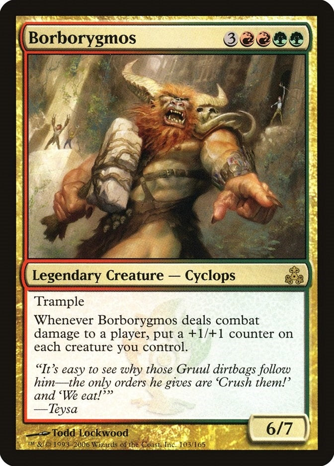 Image for Borborygmos (103) (GPT) - Magic: The Gathering