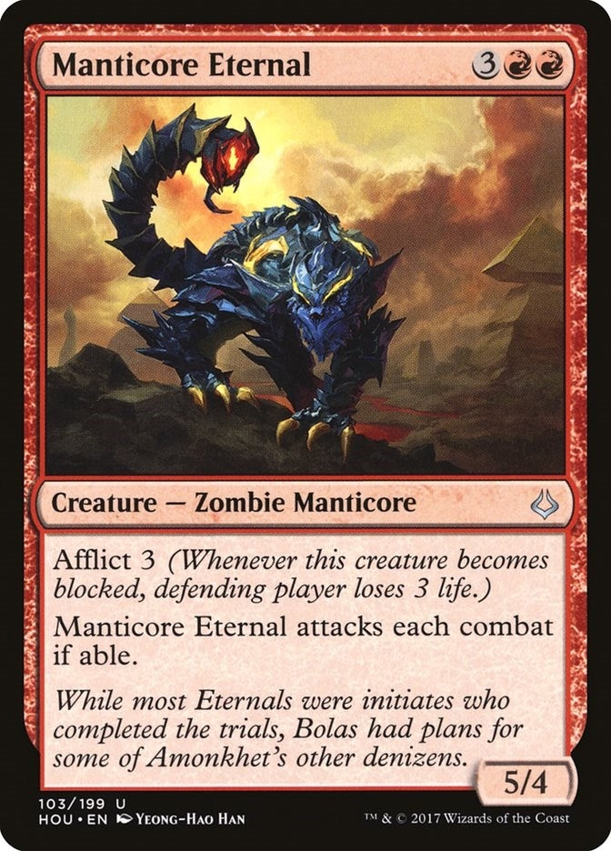 Image for Manticore Eternal (103) (HOU) - Magic: The Gathering