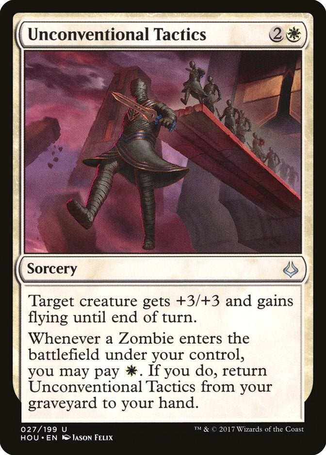 Image for Unconventional Tactics (27) (HOU) - Magic: The Gathering