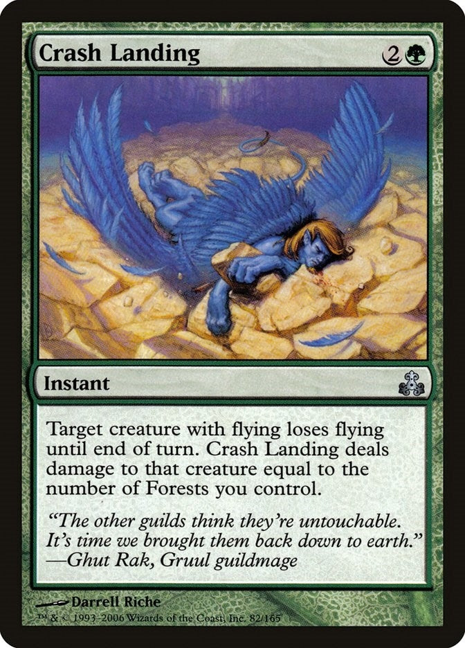 Image for Crash Landing (82) (GPT) - Magic: The Gathering