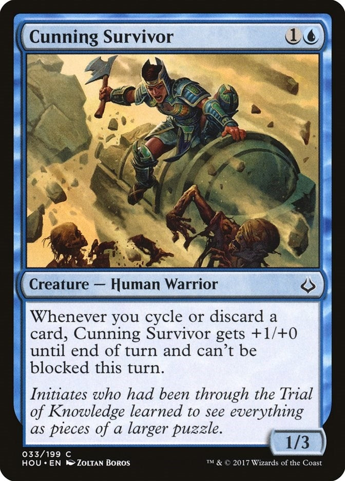 Image for Cunning Survivor (33) (HOU) - Magic: The Gathering