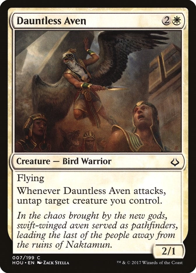Image for Dauntless Aven (7) (HOU) - Magic: The Gathering