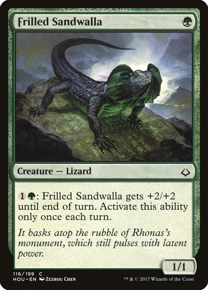 Image for Frilled Sandwalla (116) (HOU) - Magic: The Gathering