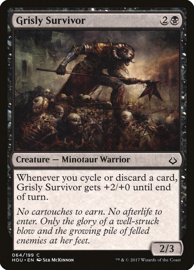 Image for Grisly Survivor (64) (HOU) - Magic: The Gathering
