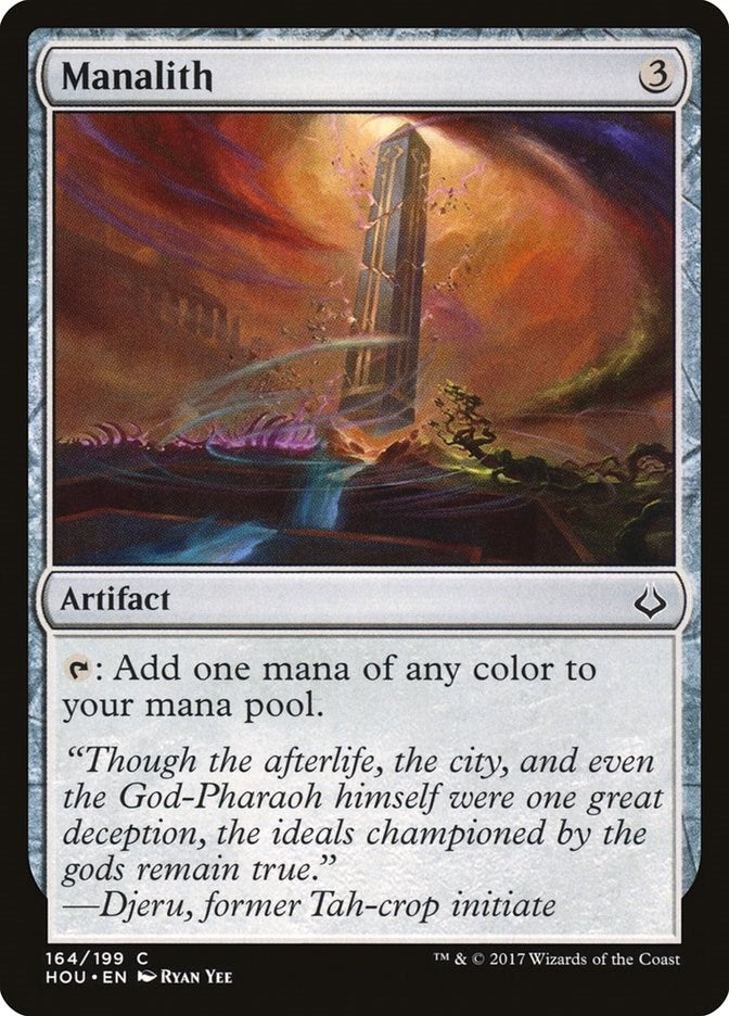 Image for Manalith (164) (HOU) - Magic: The Gathering