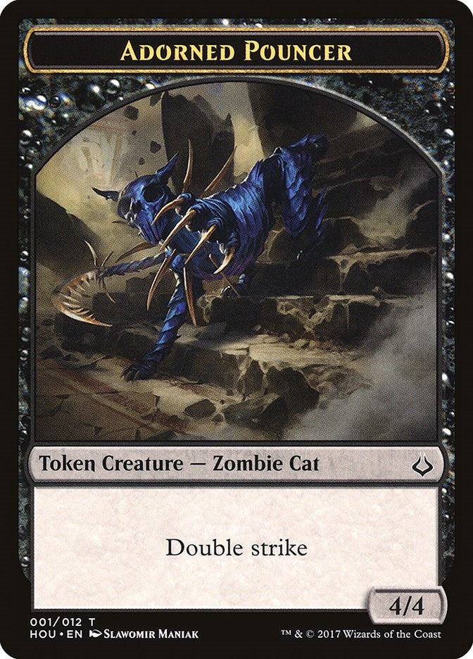 Adorned Pouncer Token (1) (HOU)