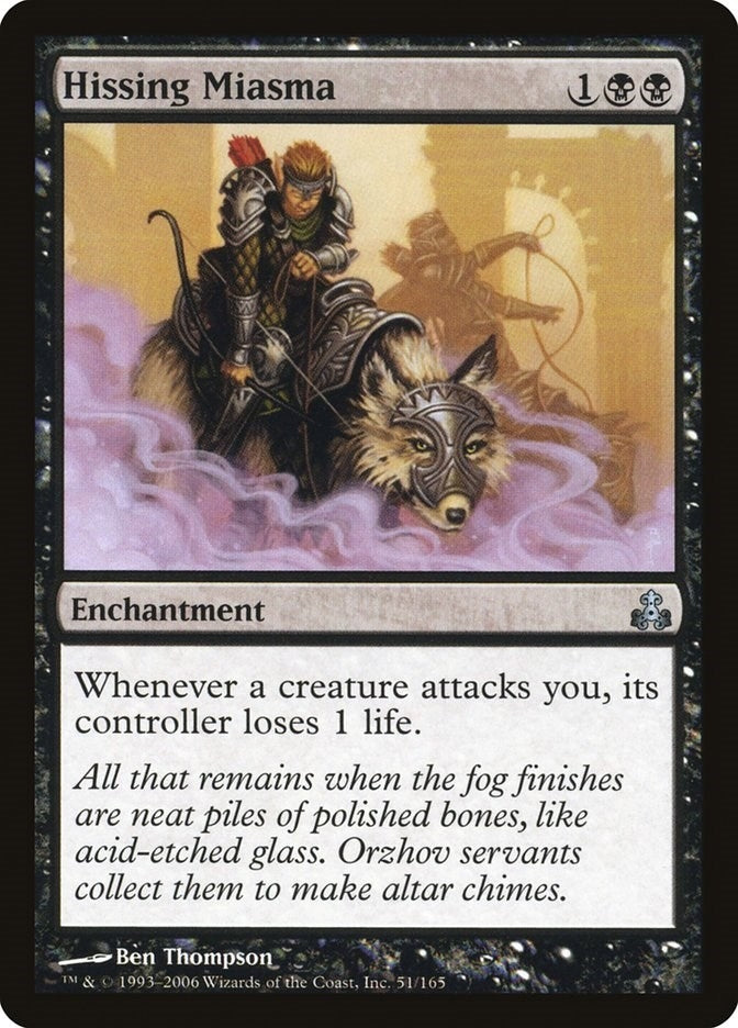 Image for Hissing Miasma (51) (GPT) - Magic: The Gathering