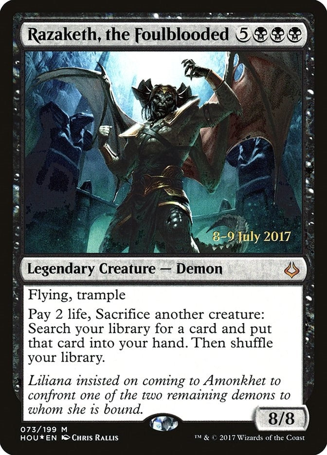 Razaketh, the Foulblooded (73) (PRE)