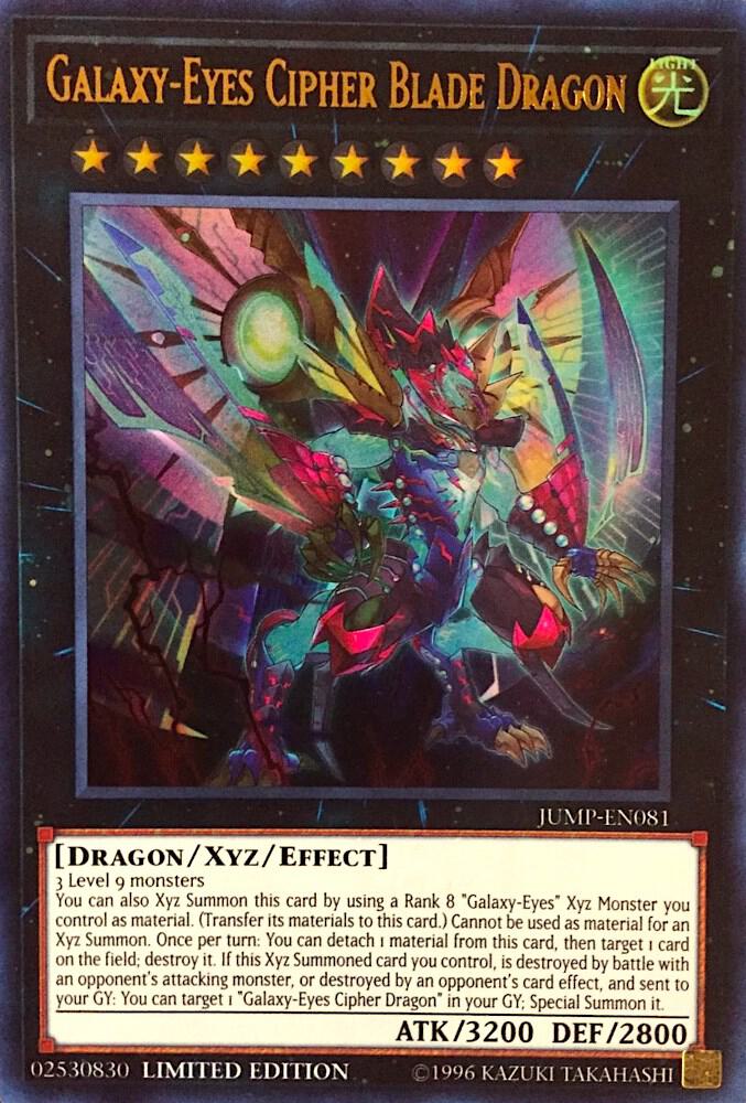Galaxy-Eyes Cipher Blade Dragon (JUMP-EN081) (SJMP)