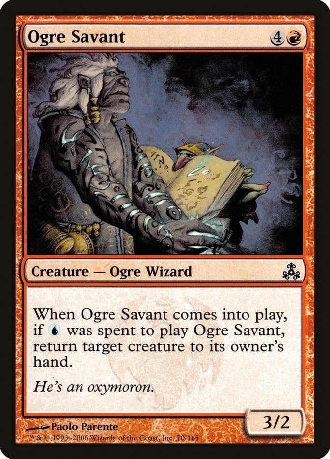 Image for Ogre Savant (70) (GPT) - Magic: The Gathering