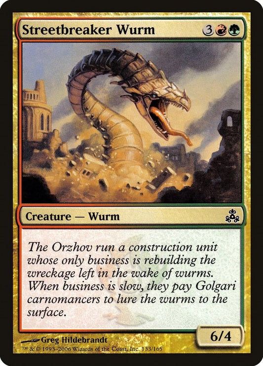 Image for Streetbreaker Wurm (133) (GPT) - Magic: The Gathering