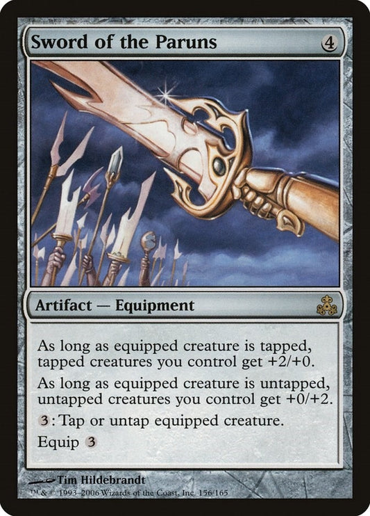 Image for Sword of the Paruns (156) (GPT) - Magic: The Gathering