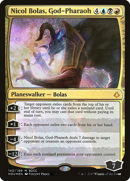Image for Nicol Bolas, God-Pharaoh (SDCC 2017 Exclusive) (140) (MEDIA) - Magic: The Gathering