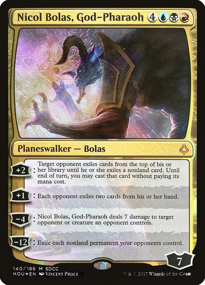 Nicol Bolas, God-Pharaoh (SDCC 2017 Exclusive) (140) (MEDIA)