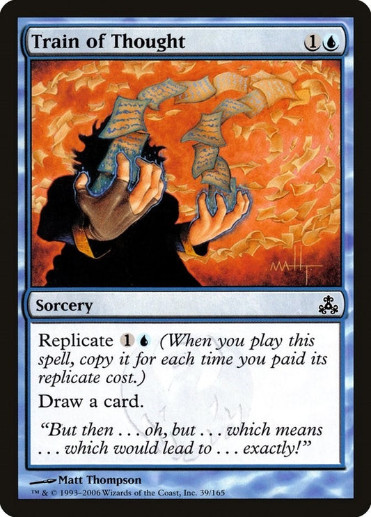 Image for Train of Thought (39) (GPT) - Magic: The Gathering