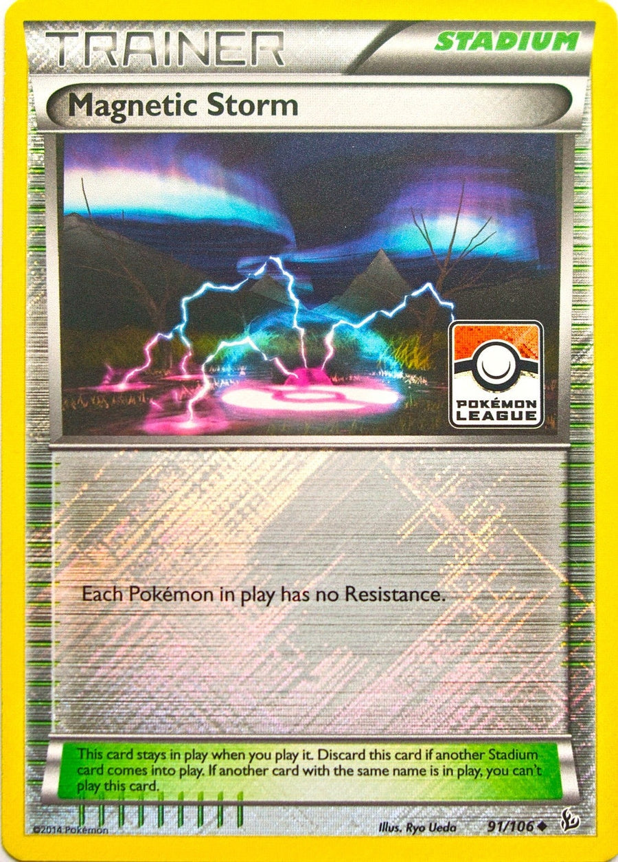 Magnetic Storm - 91/106 (Pokemon League) (091/106) (PR)