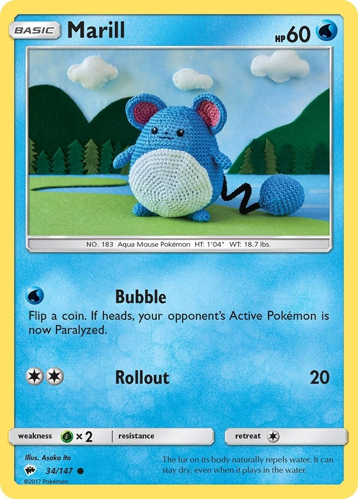 Marill (34/147) (SM03)