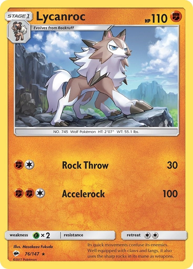Lycanroc (76) (76/147) (SM03)