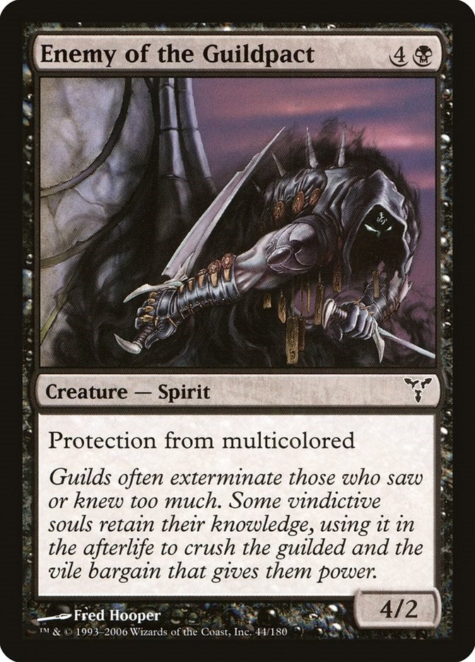 Image for Enemy of the Guildpact (44) (DIS) - Magic: The Gathering