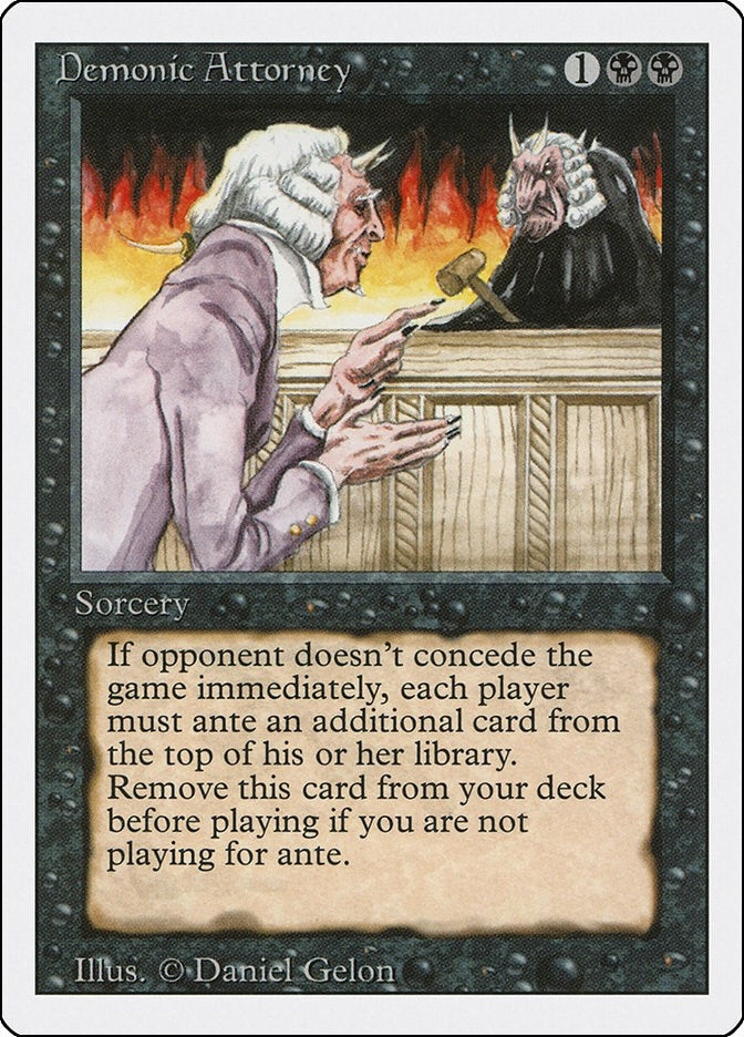 Demonic Attorney (3ED)