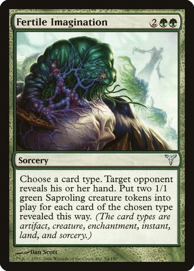 Image for Fertile Imagination (84) (DIS) - Magic: The Gathering