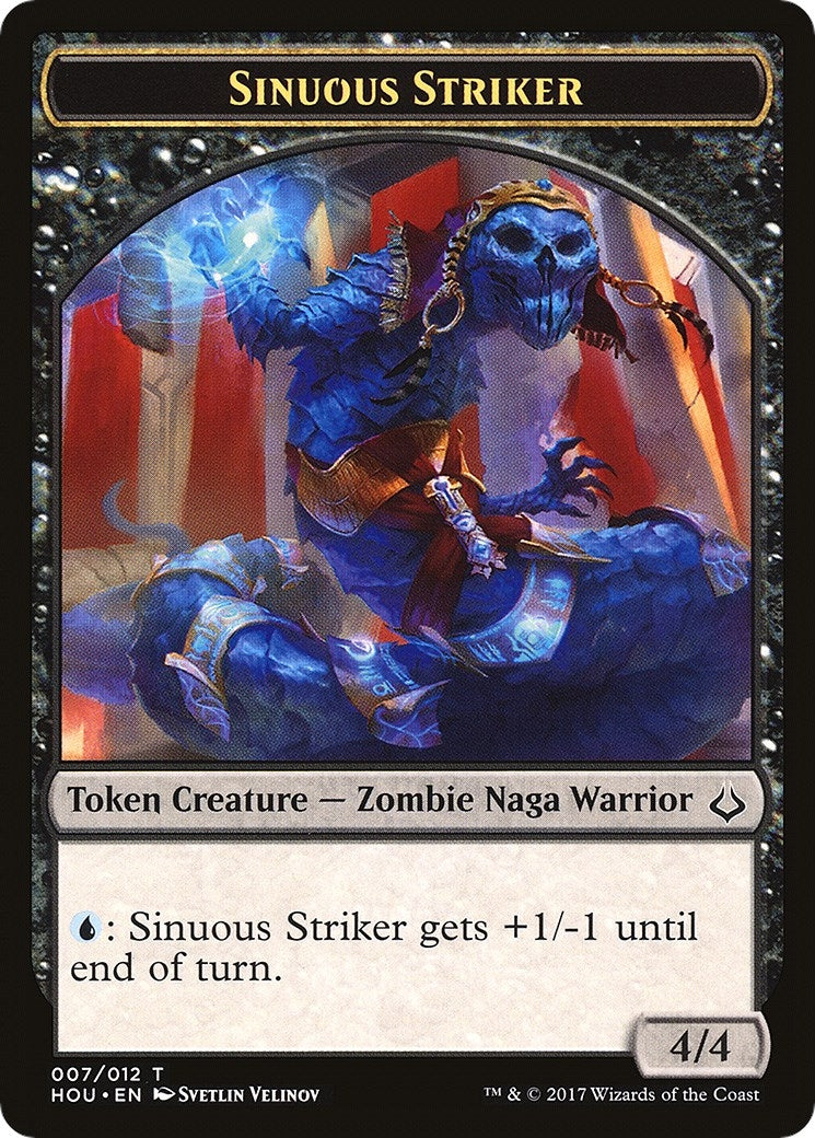 Sinuous Striker // Cat Double-Sided Token (7 // 16) (HOU)