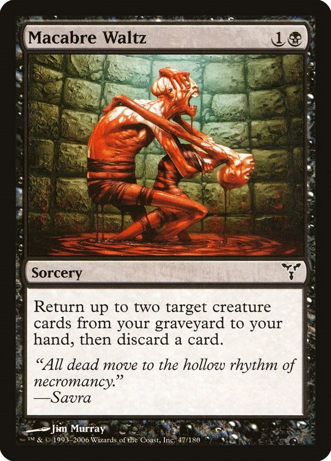 Image for Macabre Waltz (47) (DIS) - Magic: The Gathering