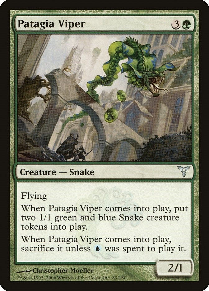 Image for Patagia Viper (89) (DIS) - Magic: The Gathering