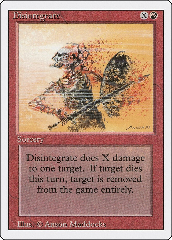 Disintegrate (3ED)