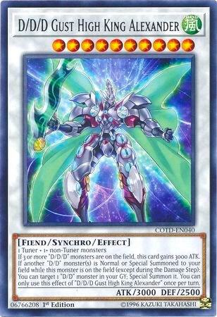 D/D/D Gust High King Alexander (COTD-EN040) (COTD)